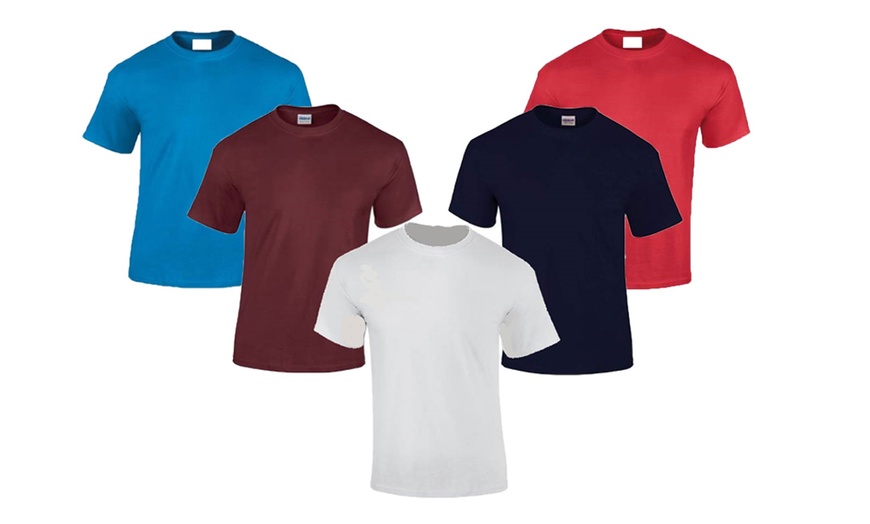 Image 1: Pack de t-shirts homme basiques