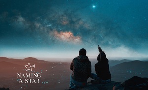 Name a Star Personalised Gift Package at Naming a Star