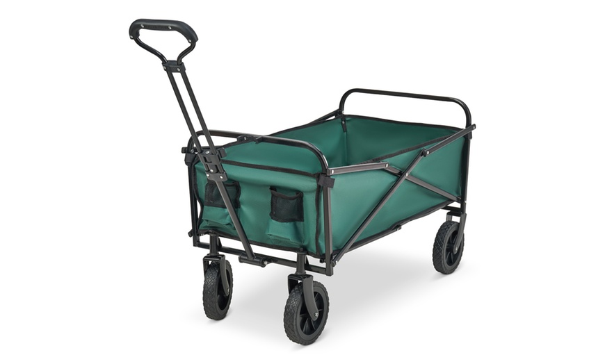 Image 4: Heavy Duty Foldable Garden Trolley