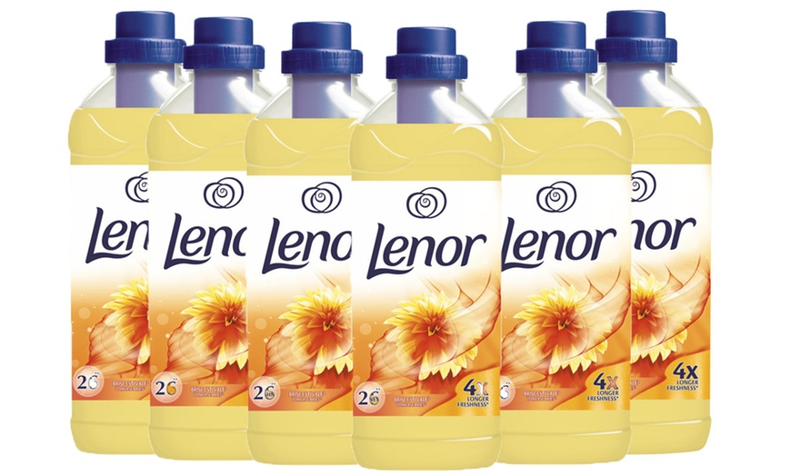 Image 5: 6 ou 12 bouteilles Lenor adoucissant