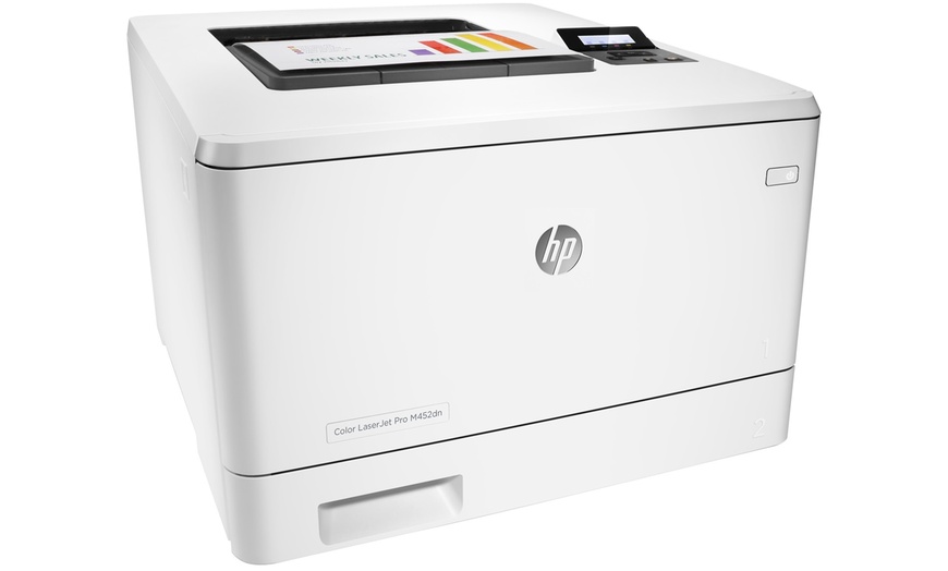 Image 1: HP Pro M452dn Color Printer