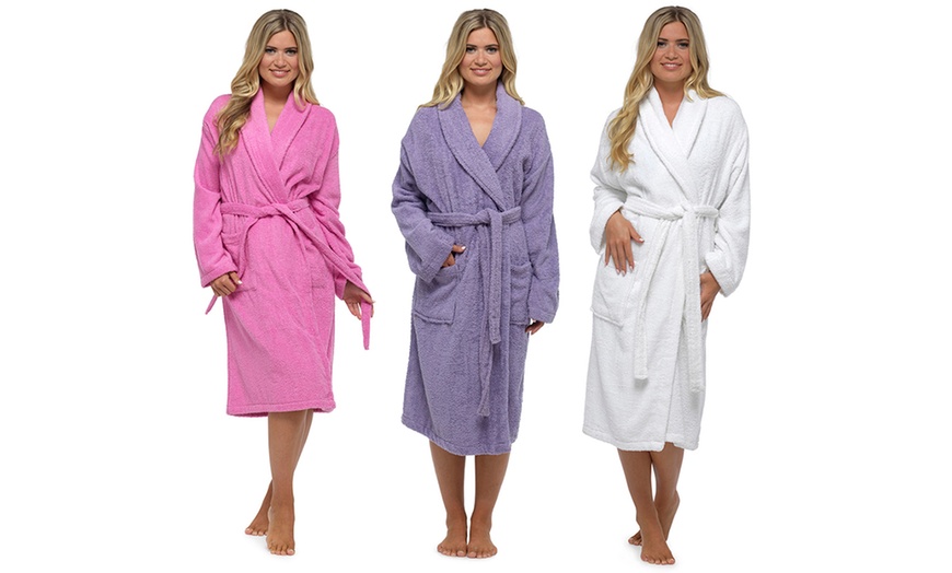 Image 2: Women's Tie Robe