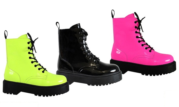 kenzo combat boots