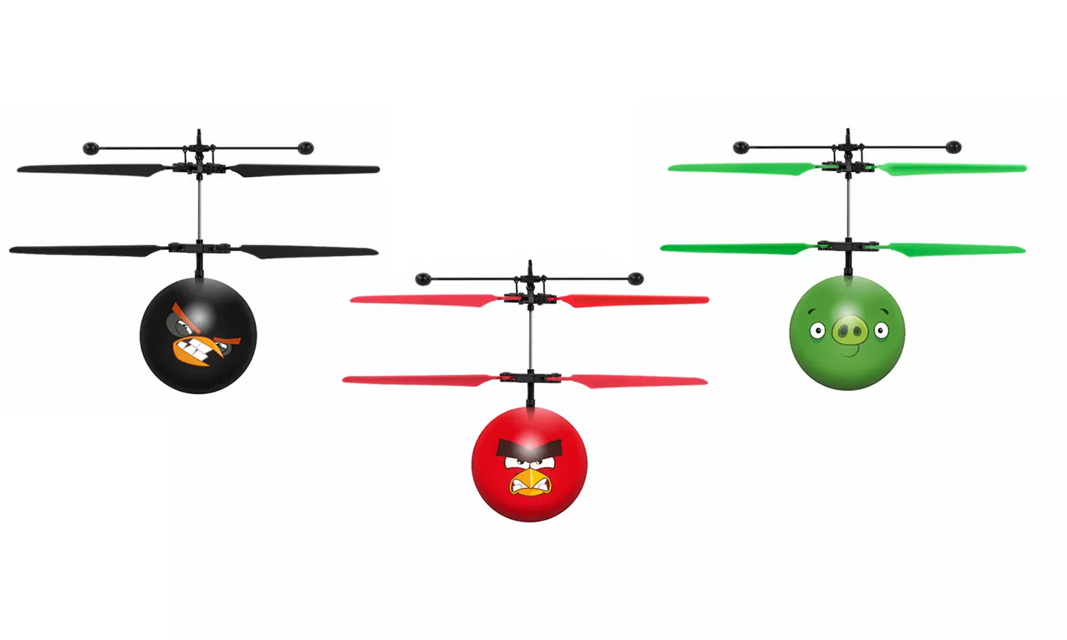 Angry Birds Licensed Hand Sensor IR UFO Ball Helicopter - Primary Image