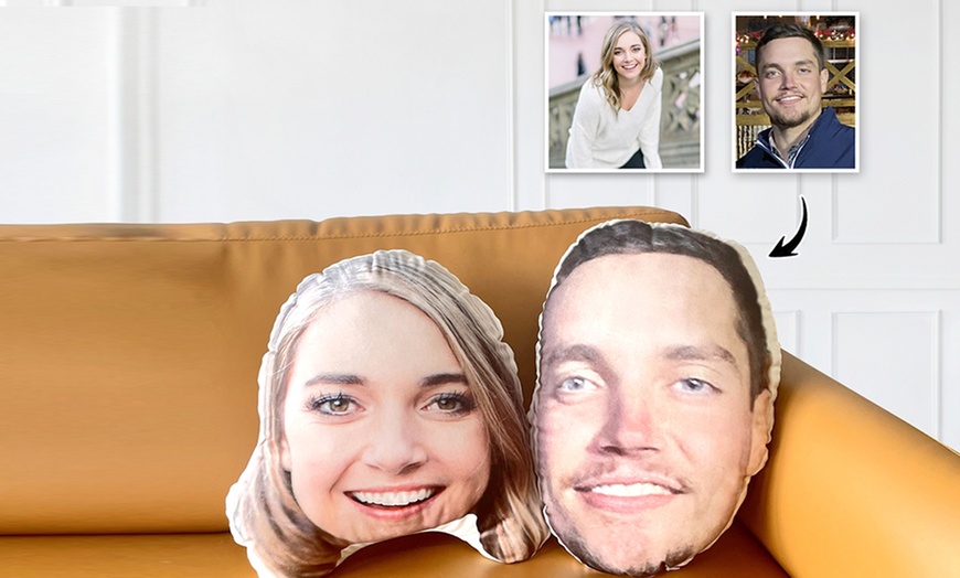 Image 3: Custom Face Pillow from Justyling