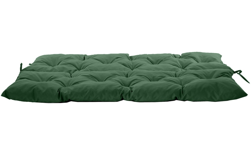 Image 2: Tufted Bench Cushions