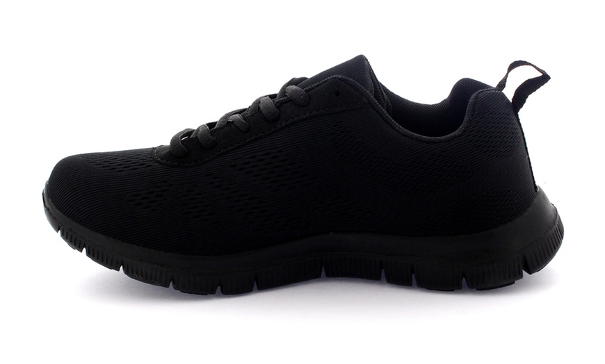 Image 3: Ladies' Lightweight Mesh Trainers