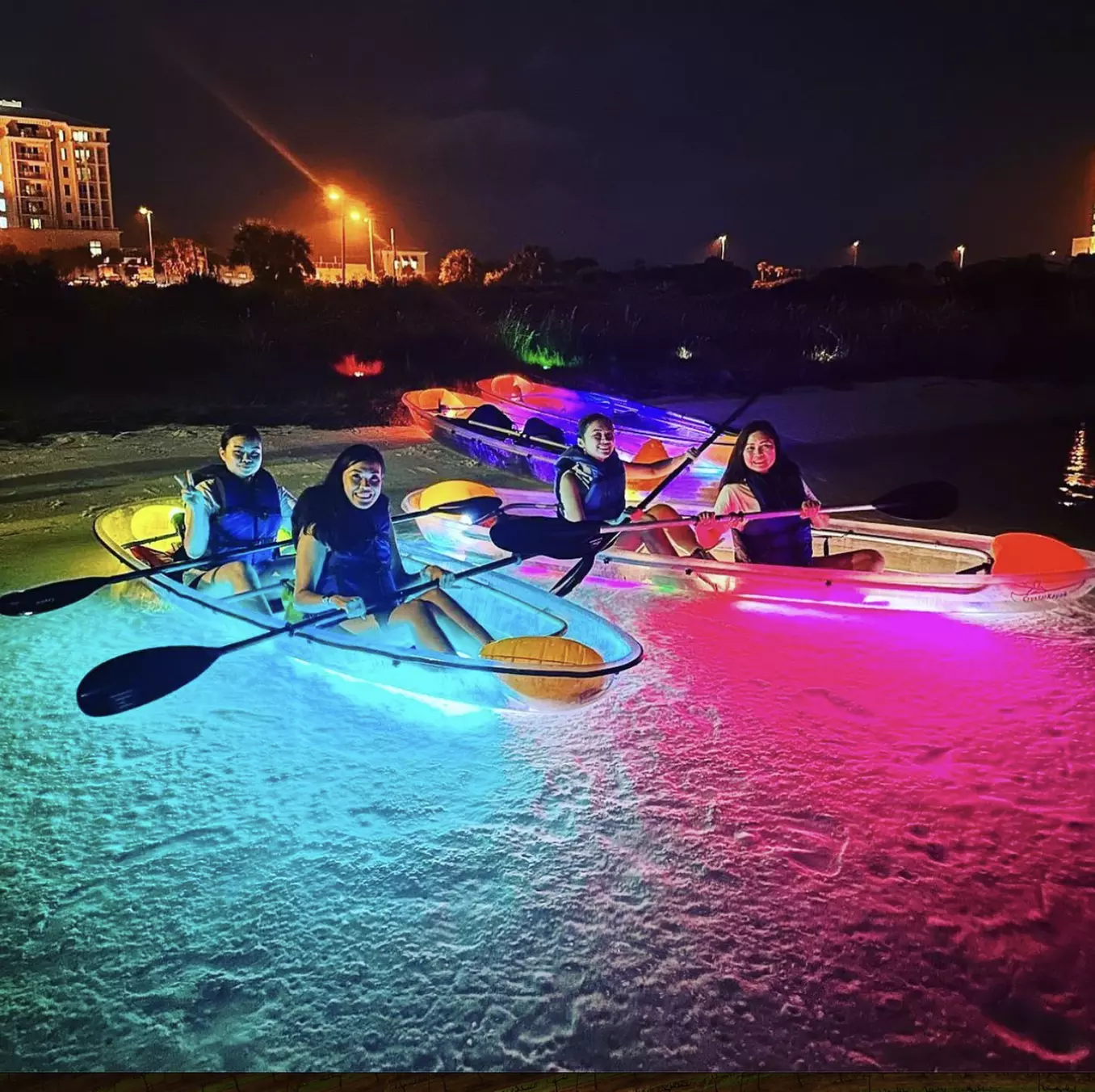 Night Time Glow Paddle - Kayaks or Paddleboard at Glow Paddle (Up to 25% Off) - Primary Image