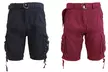Men's Belted Cargo Slim fit Utility Shorts (2-Pack) - Image 5