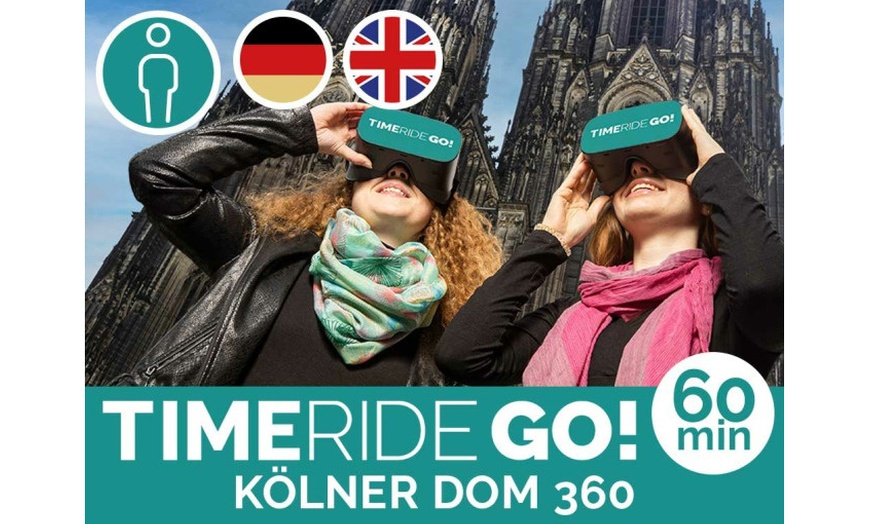 Image 1: Ticket für TimeRide GO: 2000 Jahre Köln in 90 Min. inkl. 360 Grad VR