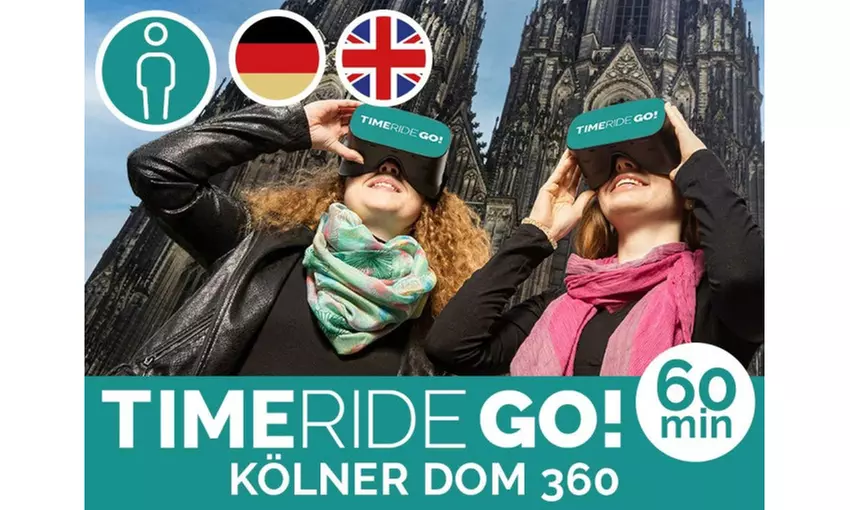 Erlebe 360 Jahre Geschichte vom Kölner Dom mit Guide und mobiler Virtual-Reality-Brille (32%sparen) - Primary Image