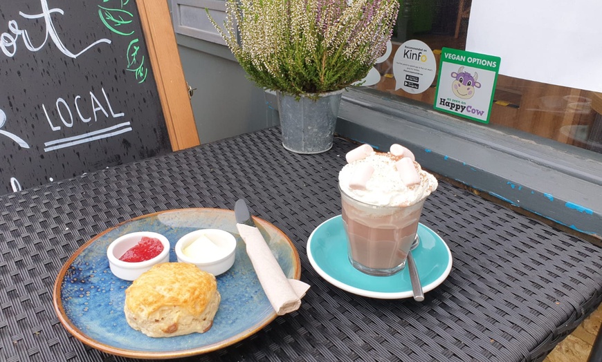 Image 1: Tea or Coffee with Cake