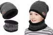 1 ou 2 vêtements d'hiver en tricot pour enfants, bonnets et écharpes avec coloris au choix - Image 4