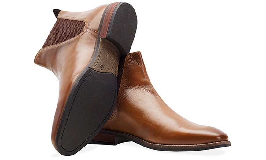 Image 5: Men's Square Toe Chelsea Boot