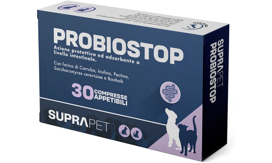 Image 1: 30 o 60 compresse di Probiostop Suprapet