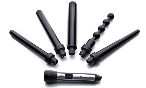 Up To 51 Off on NuMe Curling Wand Set 6 Piece Groupon Goods