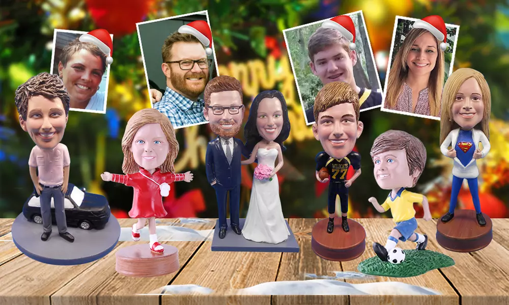 Bon d'achat pour 1, 2 ou 3 bobblehead à personnaliser dès 49 € sur Bobblehead - Primary Image
