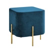 Image 11: Pouf contenitore in velluto Igor