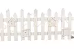 One or Two Wooden Festive Fences with LED Lights - Second Medium