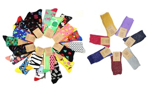  6 Pairs Novelty Socks 