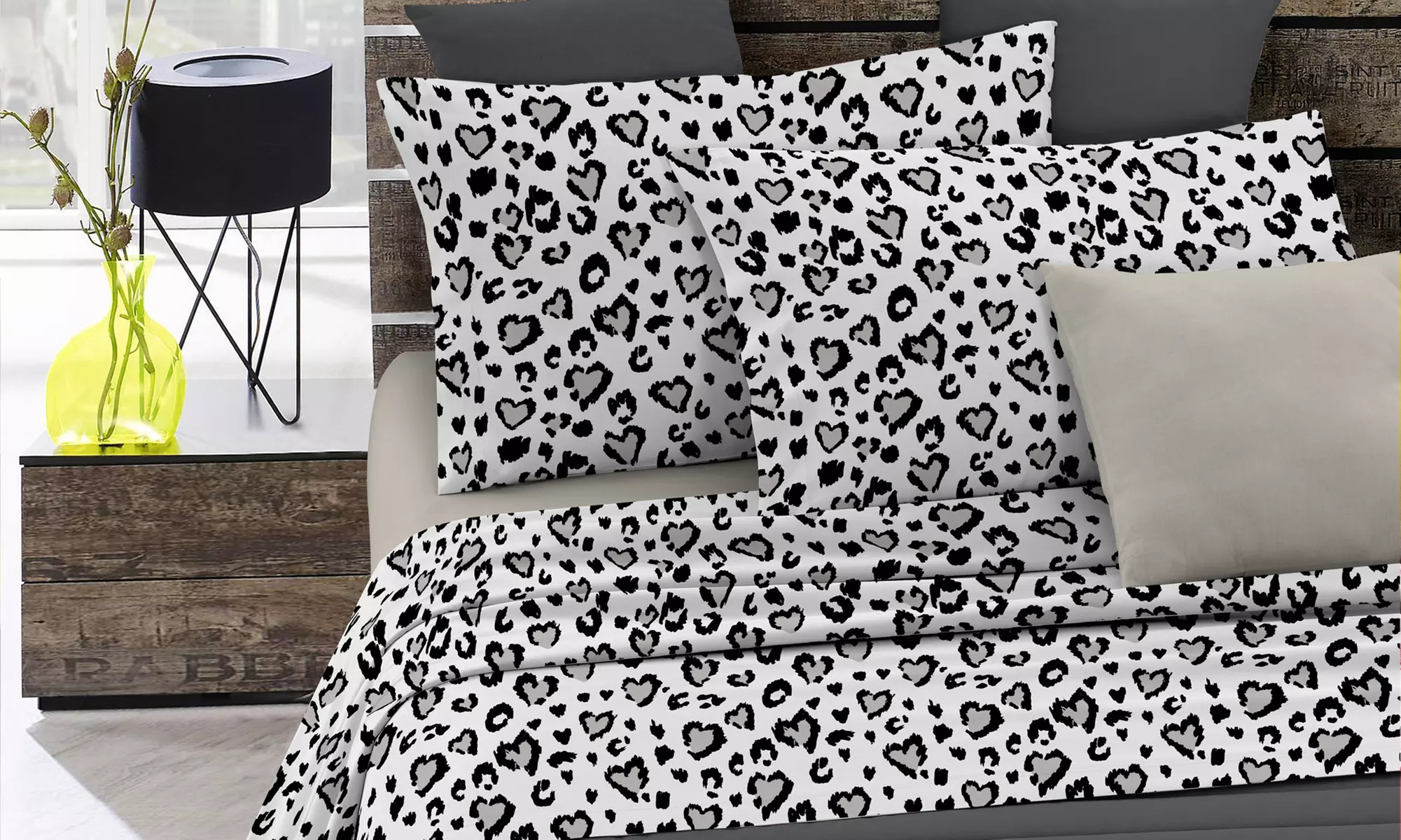 Completo letto Fashion no stiro Made in Italy