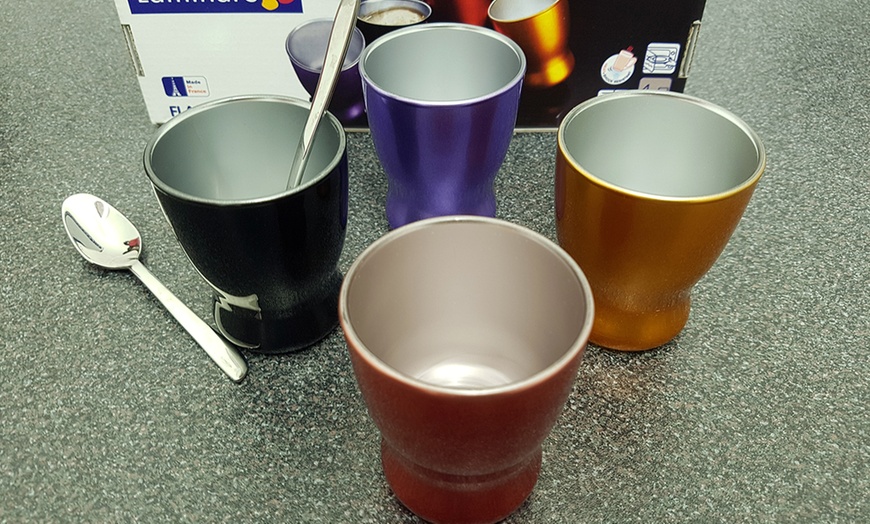 Image 3: Flashy Espresso 4-Pack Tumblers