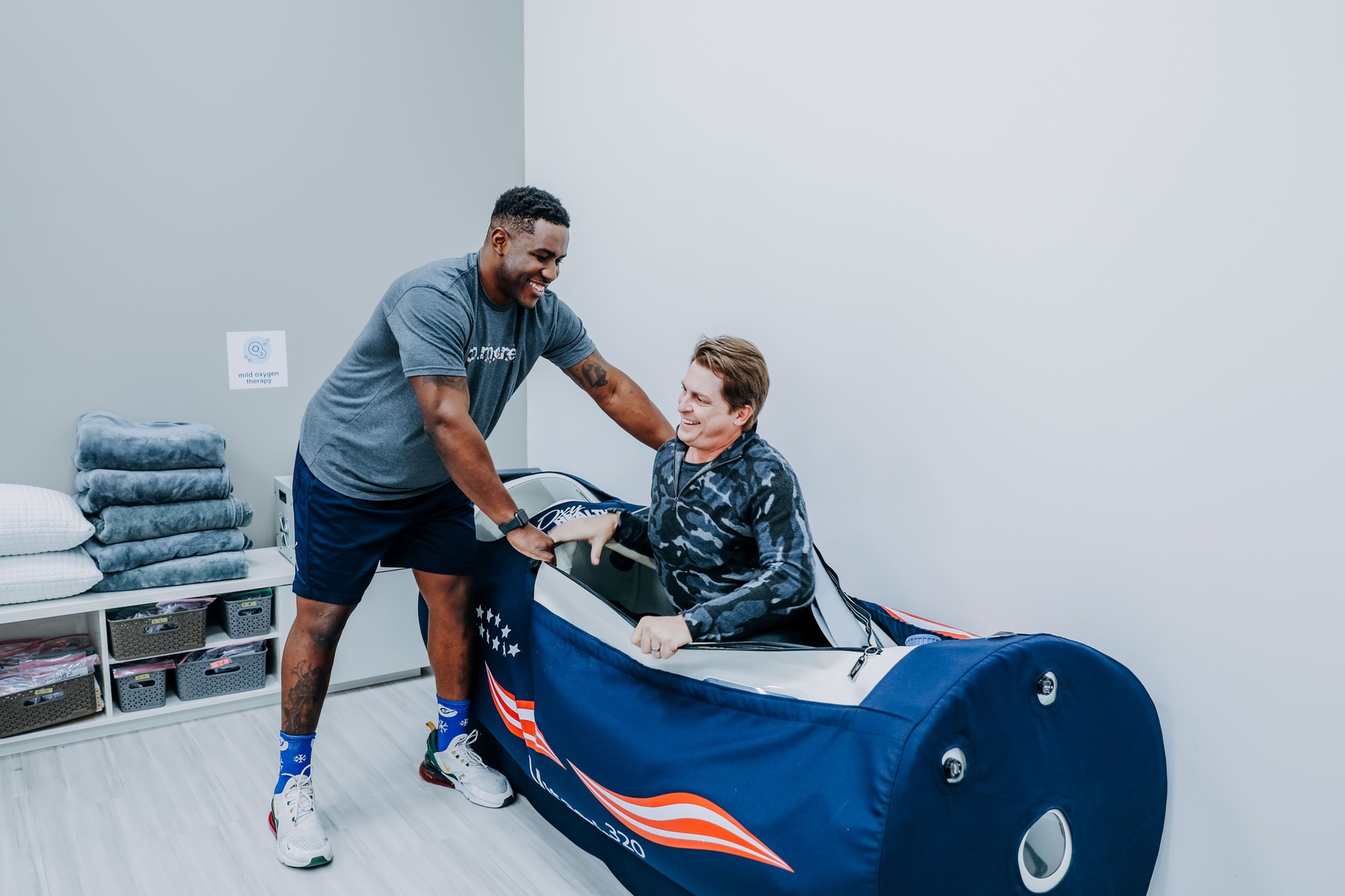 One or Three Hyperbaric Oxygen Chamber Session