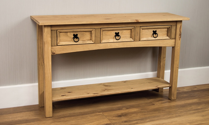 Image 10: Corona Solid Pine Furniture