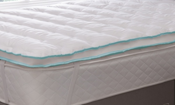 silentnight dual layer mattress topper