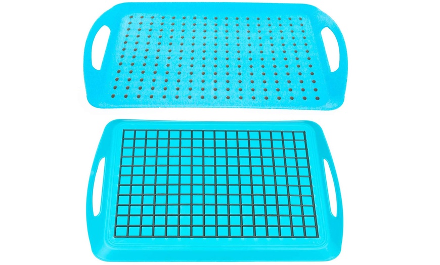 Image 5: Non-Slip Serving Tray