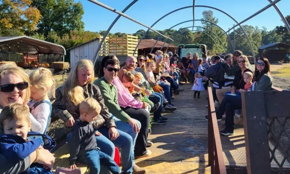 Family Fall Fun with Maze Hayrides and Pumpkin Picking for Families