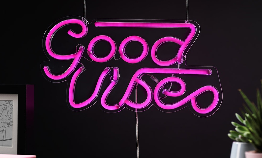 Up To 25% Off USB-Powered Neon Sign | Groupon