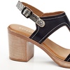 Image 3: Women's Sling-Back Chunky Heel Casual Sandals 