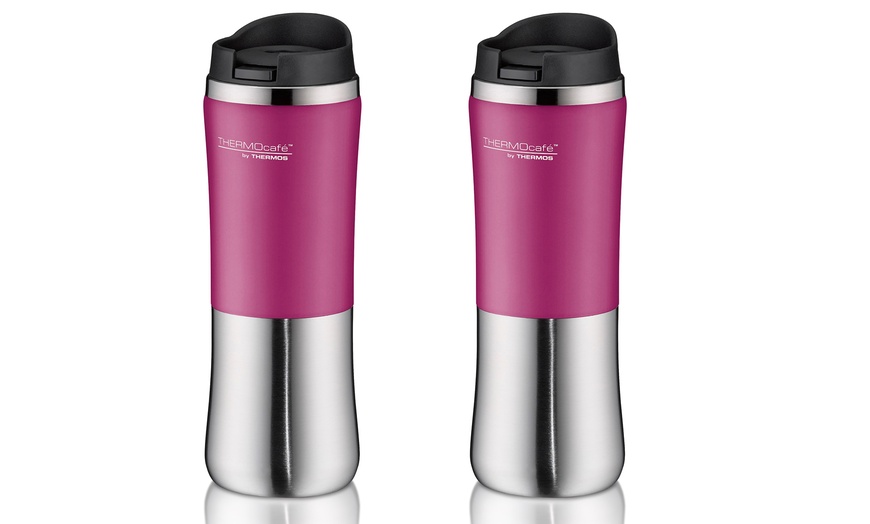 Image 3: Thermos Thermocafe Travel Tumbler