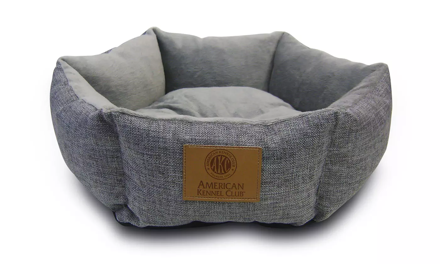 AKC Snuggly Cuddle-Cup Pet Bed - Second Medium