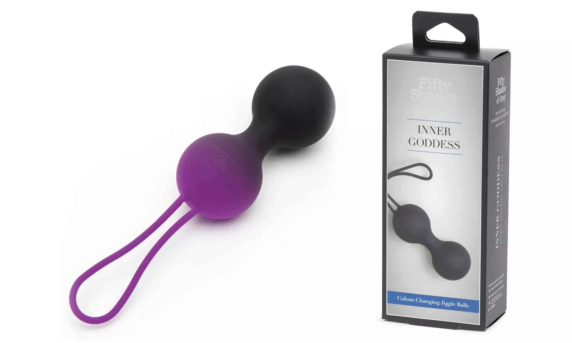 Fifty Shades of Grey Inner Goddess Color-Changing Jiggle Kegel Balls  - Primary Image
