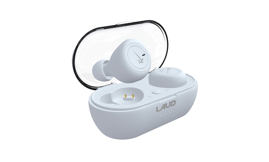 Laud True Wireless Airwave In-Ear Bluetooth Earbuds with Charging Case ...