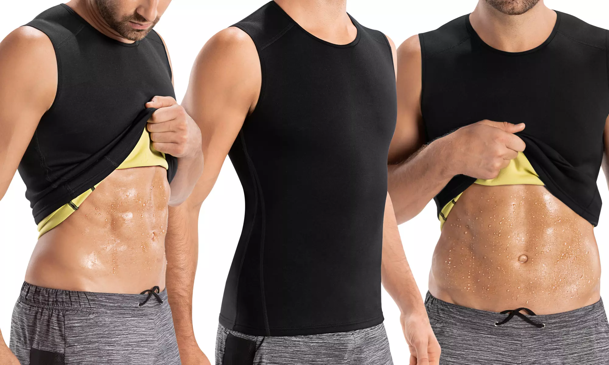 Men's Thermal Waist Trimmer Tank (S-3XL) - Second Medium