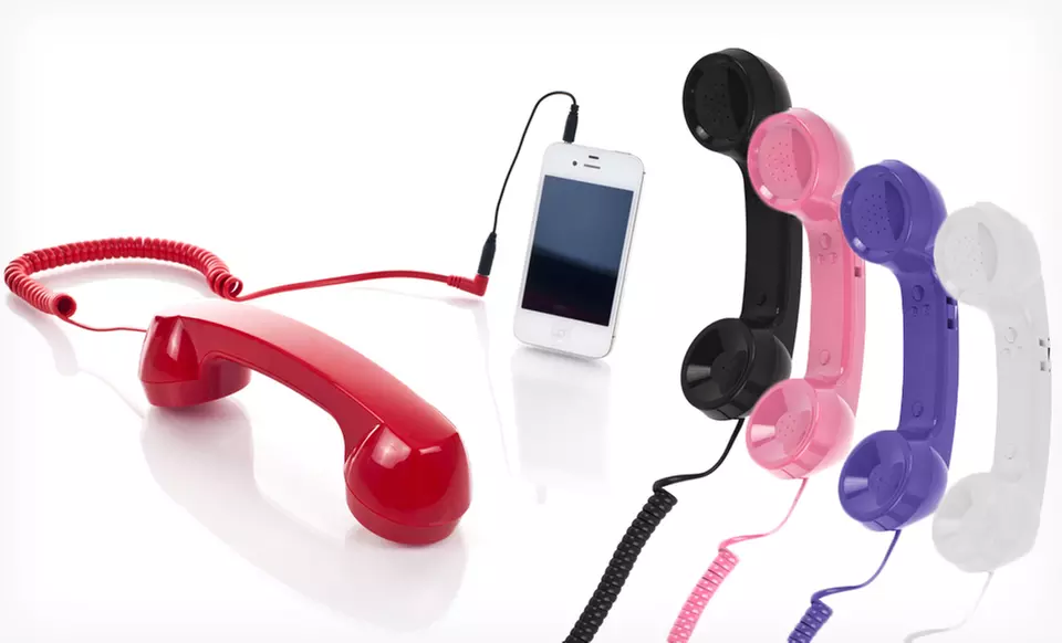 $7.99 for a Trademark Games Retro Phone Handset for Mobile Phones ($19.99 List Price). Multiple Colors. Free Returns. - Primary Image