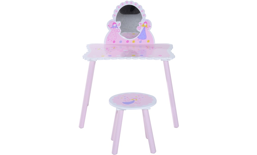 Image 22: Kids Pretend Play Vanity Table