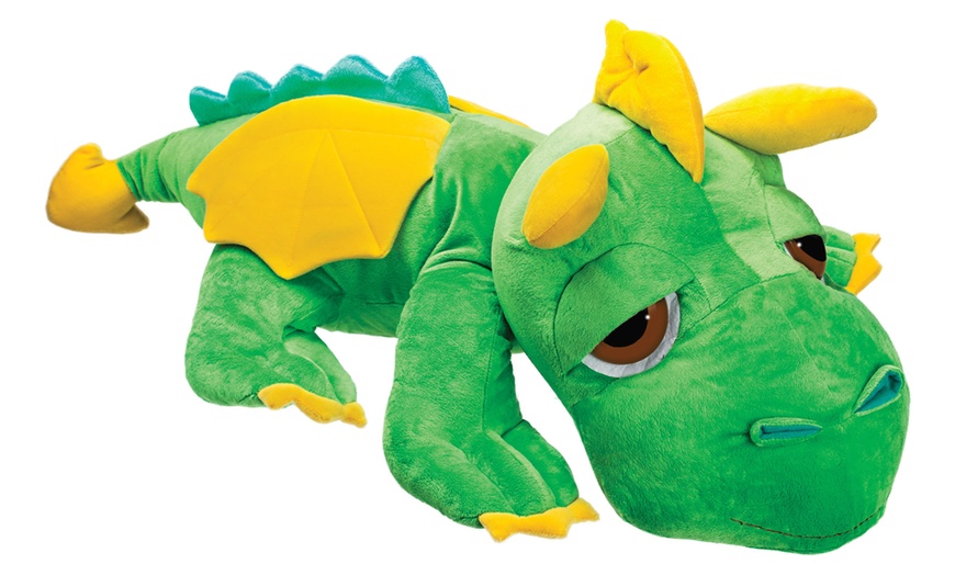 Image 3: Jumbo Plush Dragon