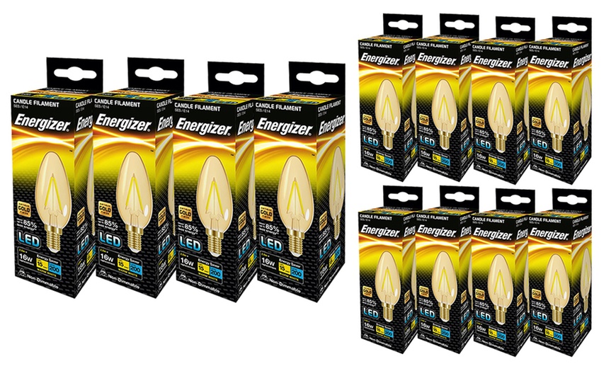 Image 3: Energizer Candle LED Light Bulbs