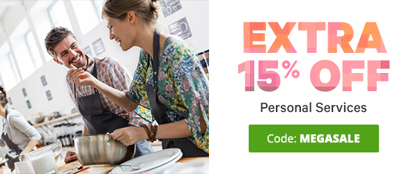 15% off Personal Services