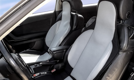 Coppia schienale per sedili auto leggermente anatomici