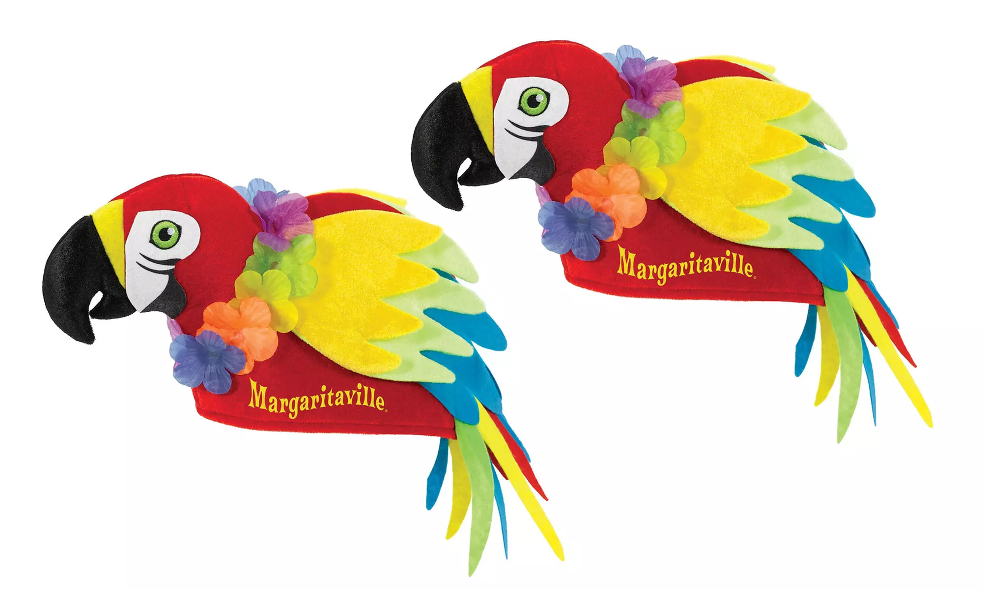 Summer Margaritaville Parrot Party Hats (2-Pack) - Primary Image