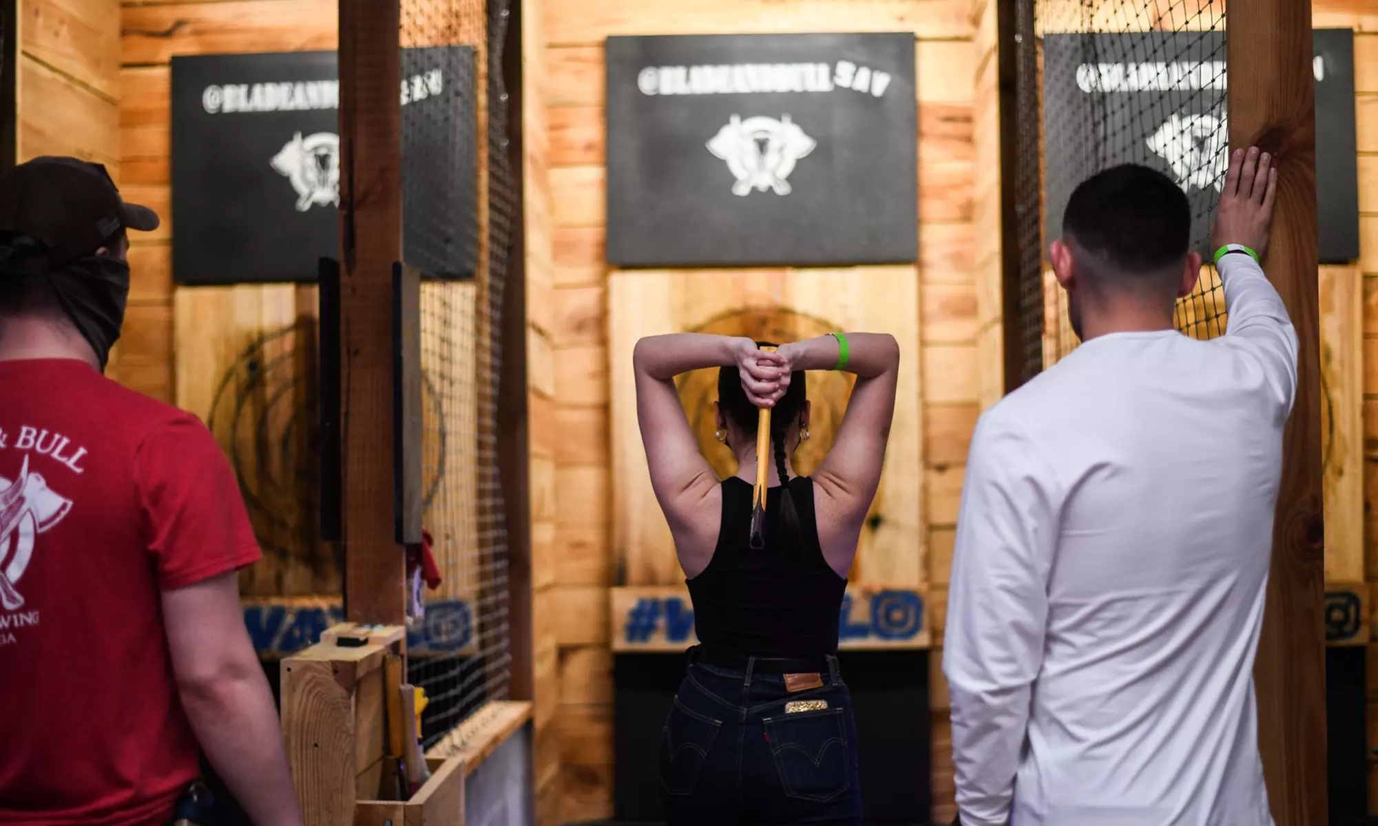 One-Hour Axe-Throwing Session for One, Two, or Four at Blade & Bull Axe Throwing (Up to 30% Off). Six Options. - Primary Image
