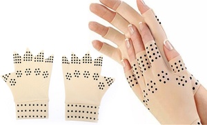 Magnetic Fingerless Arthritis Gloves