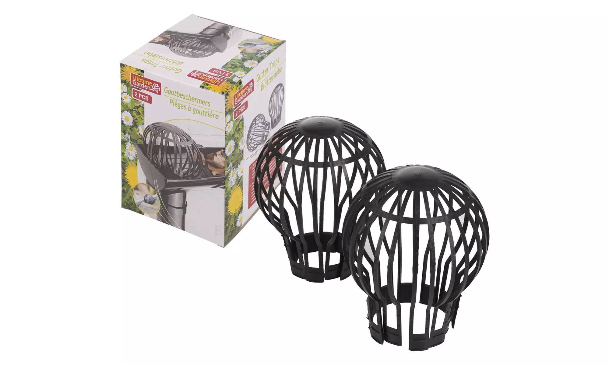 Six or Eight Gutter Leaf Traps - Primary Image