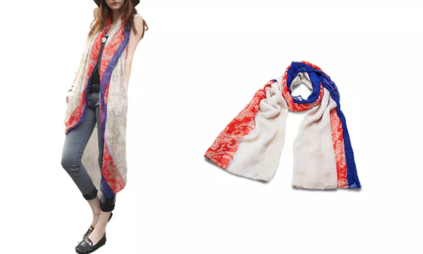 Image 5: Sjaal met bohemian-print