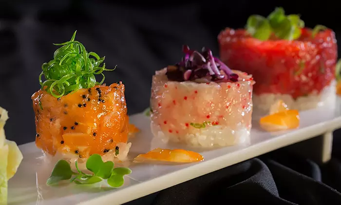 $15 for $25 Worth of Sushi and Asian Gastropub Cuisine for Two at Nitrogen Bar, Grill, and Sushi - Primary Image